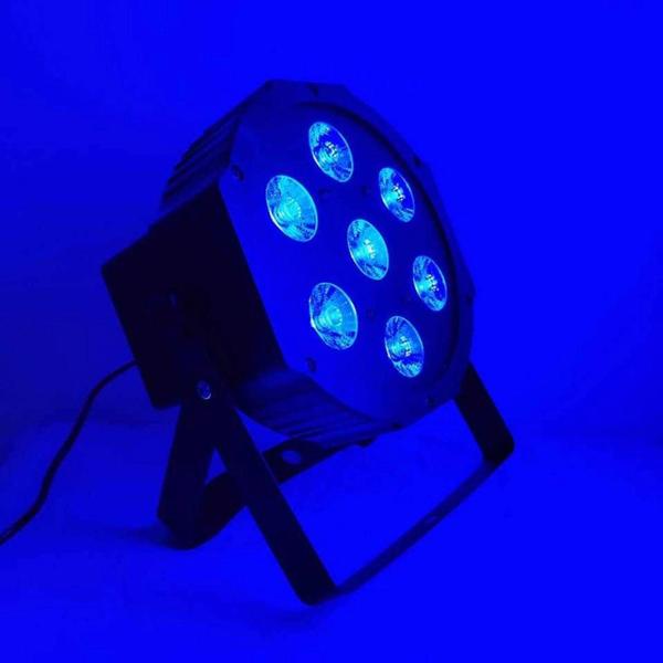 Canhão Jogo De Luz 7 Leds Rgb 80w Strobo Fornece Vários Efeitos de Iluminação 30-90W DS3854 Imagem de Canhão Jogo De Luz 7 Leds Rgb 80w Strobo Fornece Vários Efeitos de Iluminação 30-90W DS3854