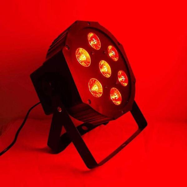Canhão Jogo De Luz 7 Leds Rgb 80w Strobo Fornece Vários Efeitos de Iluminação 30-90W DS3854 Imagem de Canhão Jogo De Luz 7 Leds Rgb 80w Strobo Fornece Vários Efeitos de Iluminação 30-90W DS3854