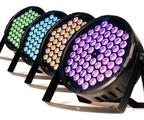 Imagem de Canhão Par Led Slim 60 Leds Jogo Luz Rgb Dmx