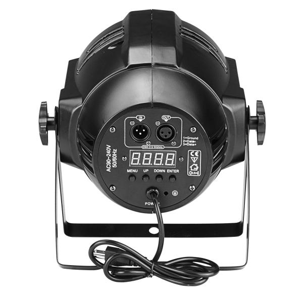 Canhao Refletor Led Par 64 Opt Par 18 Leds 18w Dmx Rgbwa+uv - LUMINOS Imagem de Canhao Refletor Led Par 64 Opt Par 18 Leds 18w Dmx Rgbwa+uv
