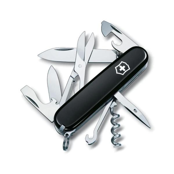 Imagem de Canivete Climber Victorinox - com 14 funções - Preto - 1.3703.3