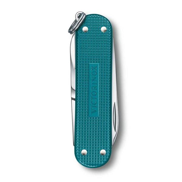 Canivete de Bolso Pequeno Victorinox Classic Alox Verde Imagem de Canivete de Bolso Pequeno Victorinox Classic Alox Verde
