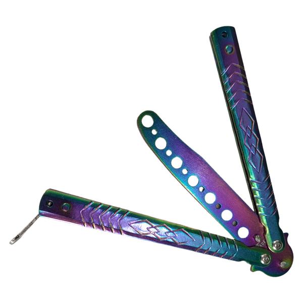 Imagem de Canivete Faca Butterfly Borboleta Balisong Treino Fade