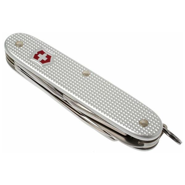 Imagem de Canivete Suíço Farmer Alox Silver Victorinox 9 funções Original  0.8241.26