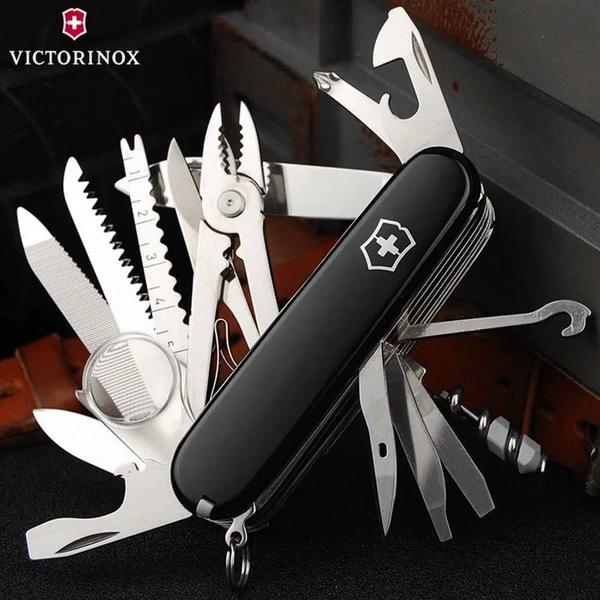 Imagem de Canivete Suíço Victorinox Ref: 1.6795.3 Swiss Champ Preto 33 Funções