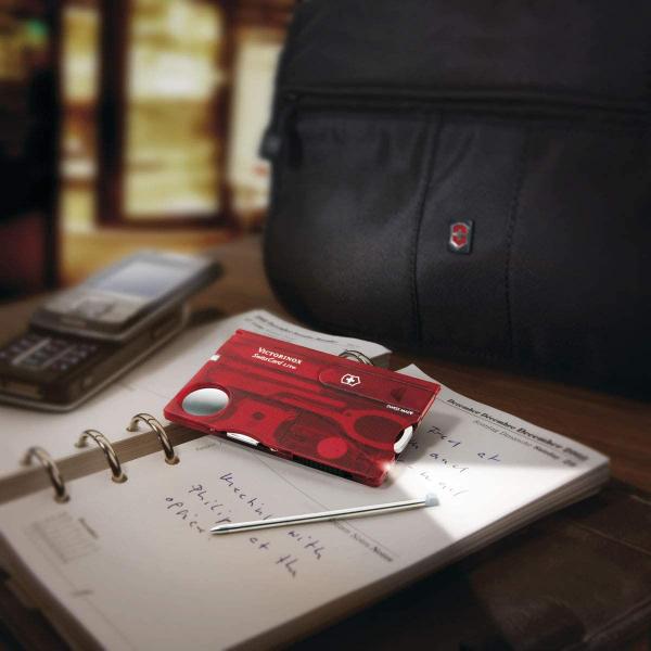 Canivete suíço Victorinox Swiss Card Lite 13 funções Imagem de Canivete suíço Victorinox Swiss Card Lite 13 funções