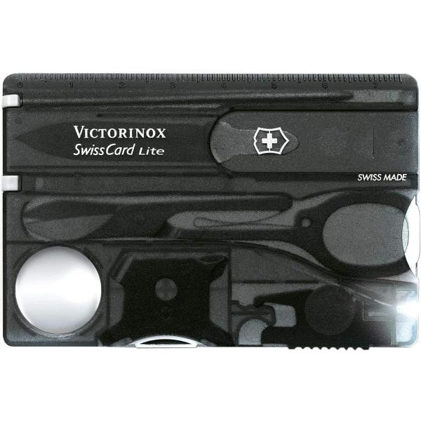 Canivete suíço Victorinox Swiss Card Lite 13 funções Imagem de Canivete suíço Victorinox Swiss Card Lite 13 funções