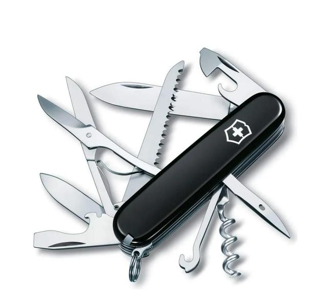 Imagem de Canivete Victorinox Huntsman Preto 15 Funções