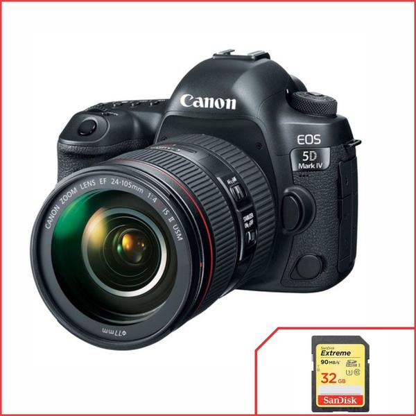 Imagem de Canon 5d Mark Iv Com 24-105mm F/4l Is Ii Usm