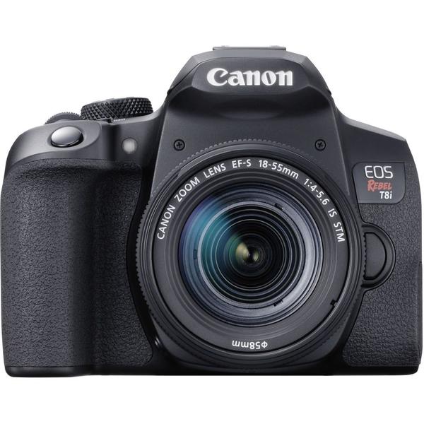 Imagem de Canon eos rebel t8i kit 18-55mm is stm 24mp