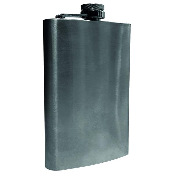 Cantil de Bolso Aço Inox Porta Bebidas 255ml Whisky Vodka Portátil - LUATEK Imagem de Cantil de Bolso Aço Inox Porta Bebidas 255ml Whisky Vodka Portátil