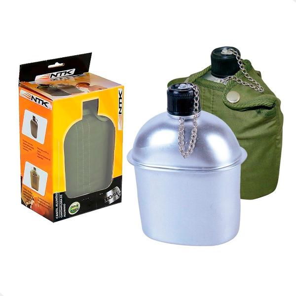 Imagem de Cantil Militar Camping Trilha 900ml Térmico Alumínio