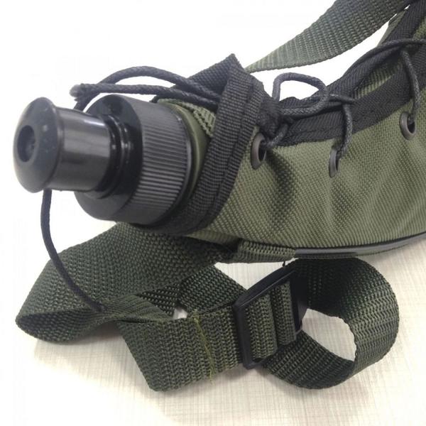 Imagem de Cantil Mohave 750ml Cor Verde Militar para Trilhas e Camping  Nautika 