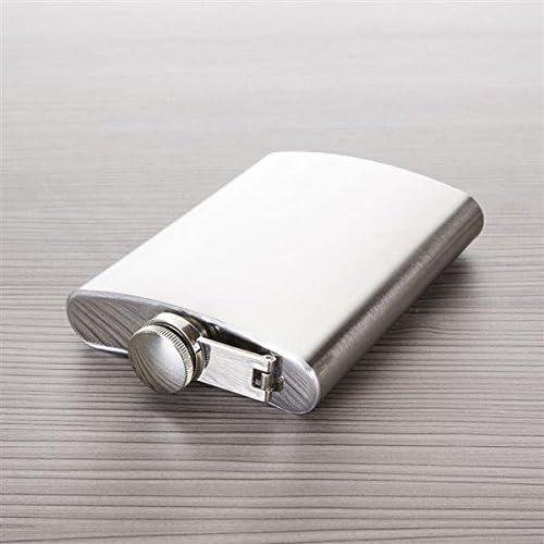 Cantil Porta Bebida De Bolso 230ml Inox - Wincy Imagem de Cantil Porta Bebida De Bolso 230ml Inox