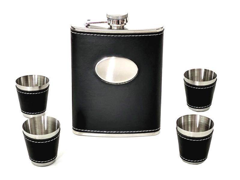 Imagem de Cantil Porta Bebida De Bolso 240 Ml Inox Whisky Vodka Rum - Wincy