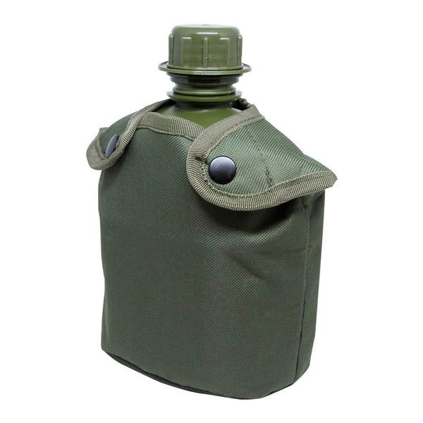 Imagem de Cantil Portátil Apache Verde 1 Litro Com Caneca e Espiriteira - Nautika