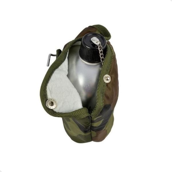 Imagem de Cantil Termico De Aluminio 900 Ml Camuflado Militar Ntk