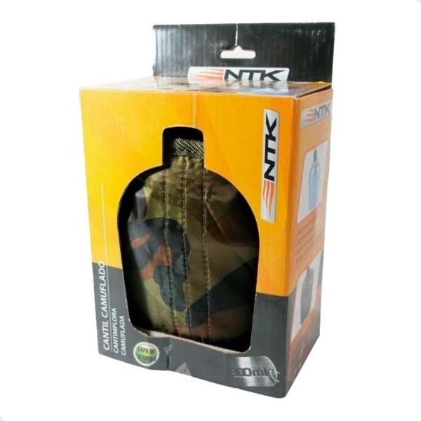 Imagem de Cantil Termico De Aluminio 900 Ml Camuflado Militar Ntk