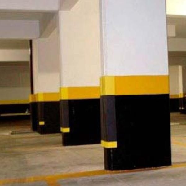 Imagem de Cantoneira de Proteção para Estacionamento 125x125x750x20mm - 44 - PROTECHOQUE