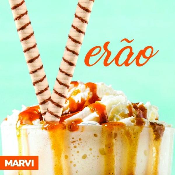 Canudo biju crocante biscoito baunilha 1 kg - marvi Imagem de Canudo biju crocante biscoito baunilha 1 kg - marvi