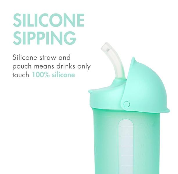 Imagem de Canudo de silicone isolado Sippy Cup Boon Swig 270 ml - Mint