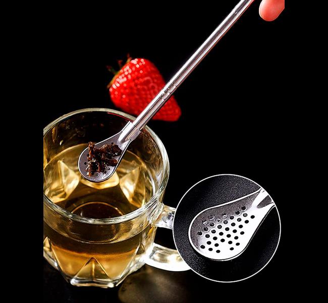 Canudo Modelo Bomba Inox Bebidas Quentes Descanso Útil Terere - Clink Imagem de Canudo Modelo Bomba Inox Bebidas Quentes Descanso Útil Terere