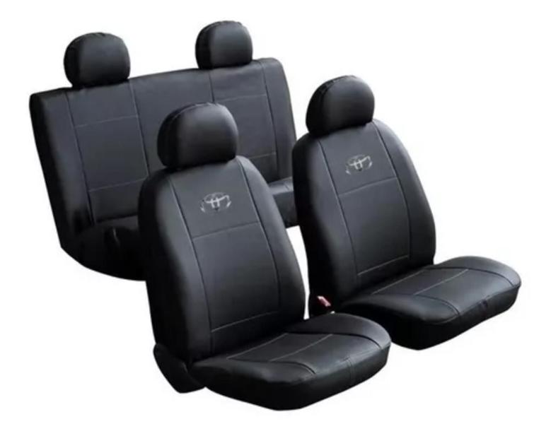 Imagem de Capa 100% Couro para Toyota Yaris - Elegância e Conforto!