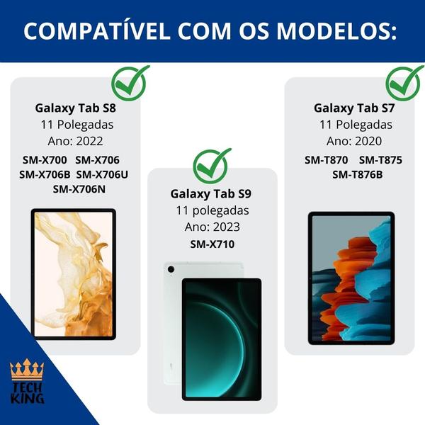 Imagem de Capa + 5 pontas extras para caneta S-Pen Galaxy Tab S9 11"