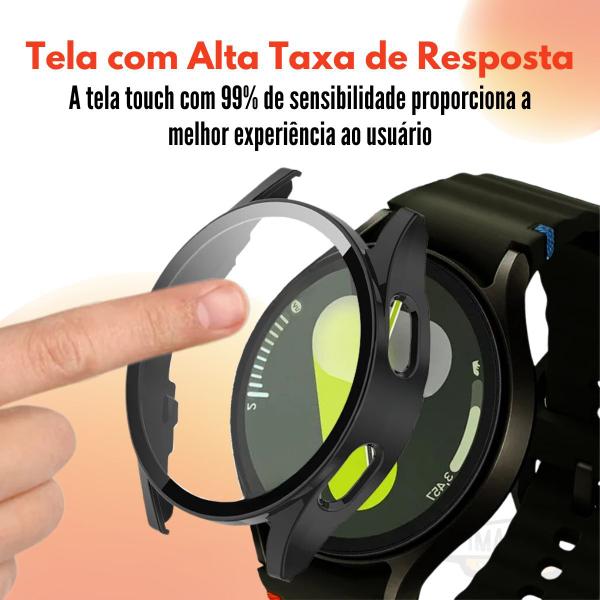 Imagem de Capa Acrílica Com Tela De Vidro Para Galaxy Watch 7 44mm