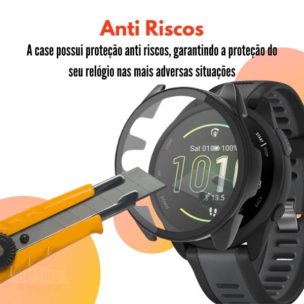 Imagem de Capa Acrílica Com Tela de Vidro Para Garmin Forerunner 265