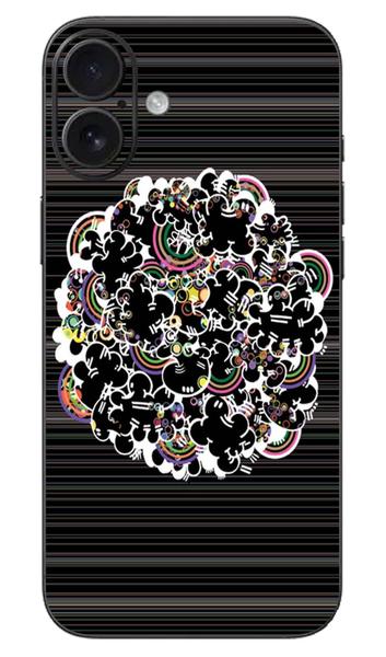 Capa Adesivo Skin110 Verso Para Apple iPhone 16 Plus - KawaSkin