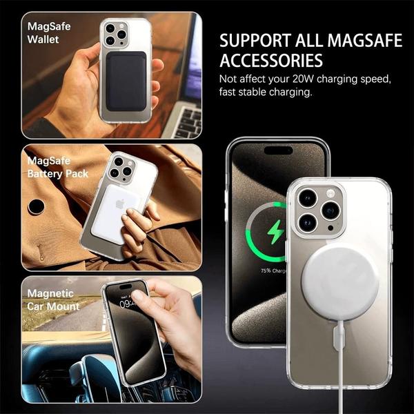 Imagem de Capa Anel Magsafe Para iPhone 16 Pro + Pelicula Hidrogel