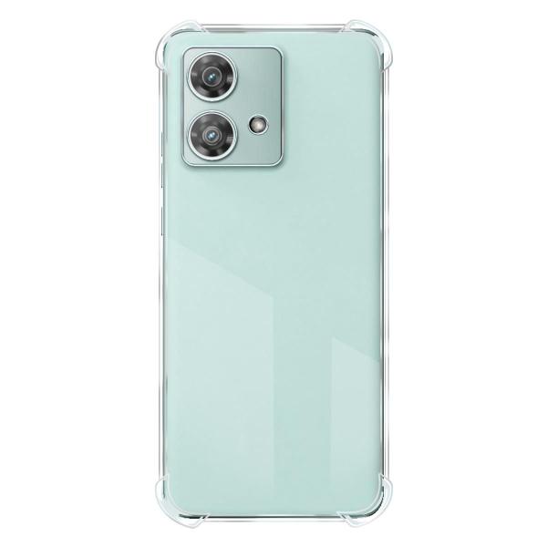 Imagem de Capa  anti impacto transparente + Película De Ceramica Fosca Para Moto Edge 40 Neo 5g Xt2307 6.55  - Cell In Power25