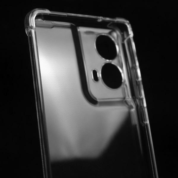 Imagem de Capa Anti Impacto Transparente + Película De Vidro 3D Curvada Para Moto G85 5G Xt2427 6.67