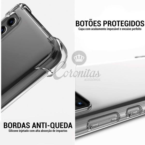 Imagem de Capa Anti Impactos Compatível iPhone 13 Pro + Película de Vidro 3D