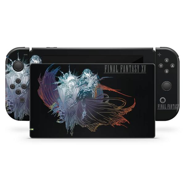 Imagem de Capa Anti Poeira e Skin Compatível Nintendo Switch - Final Fantasy Xv