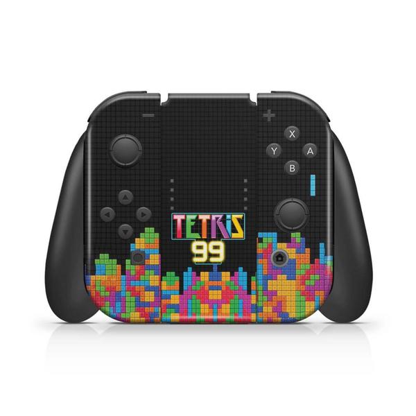 Imagem de Capa Anti Poeira e Skin Compatível Nintendo Switch - Tetris 99