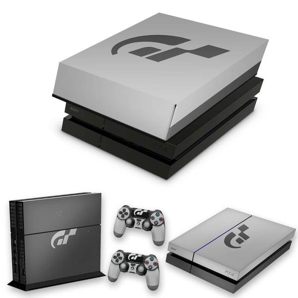 Imagem de Capa Anti Poeira e Skin Compatível PS4 Fat - Gran Turismo Edition