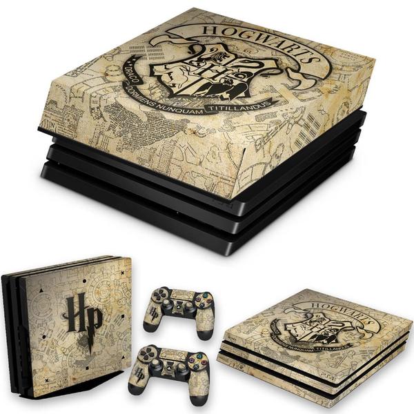 Imagem de Capa Anti Poeira e Skin Compatível PS4 Pro - Harry Potter