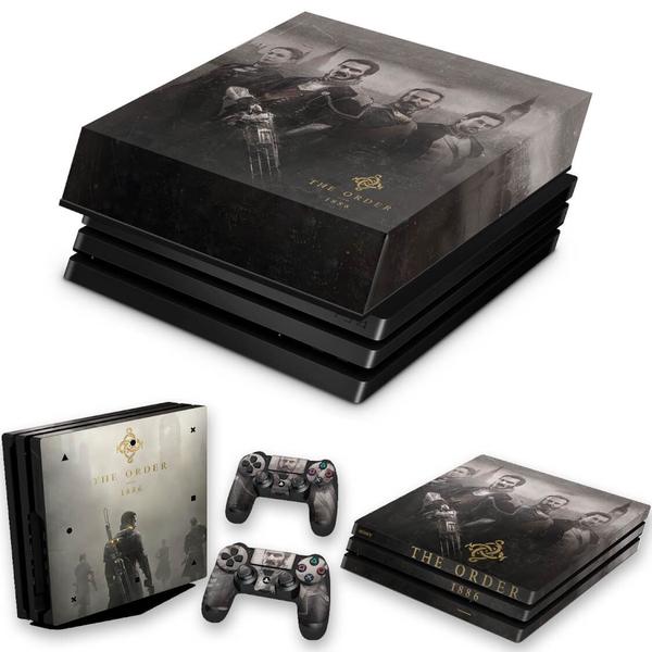 Imagem de Capa Anti Poeira e Skin Compatível PS4 Pro - The Order