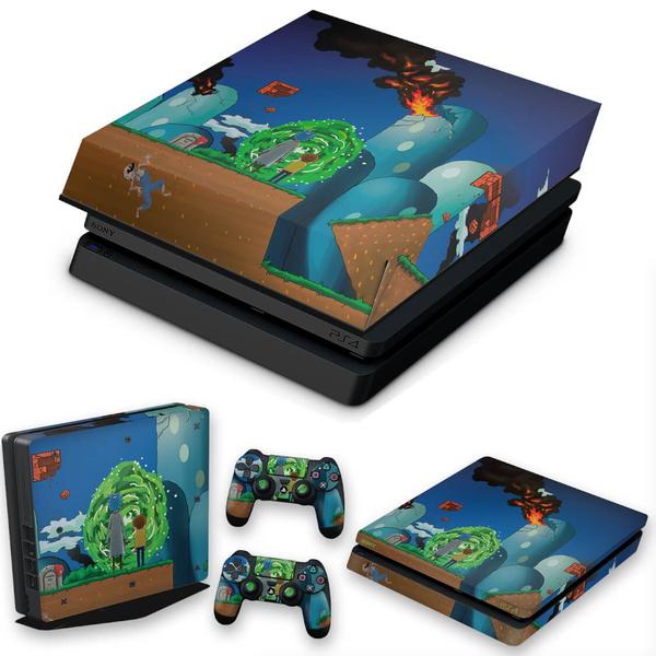 Imagem de Capa Anti Poeira e Skin Compatível PS4 Slim - Modelo 268