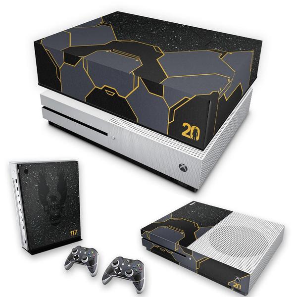 Imagem de Capa Anti Poeira e Skin Compatível Xbox One S Slim - Modelo 384