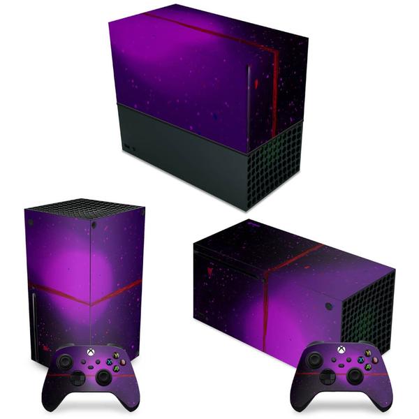 Imagem de Capa Anti Poeira e Skin Compatível Xbox Series X Horizontal - Abstrato 102