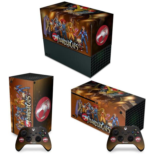 Imagem de Capa Anti Poeira e Skin Compatível Xbox Series X Horizontal - Thundercats