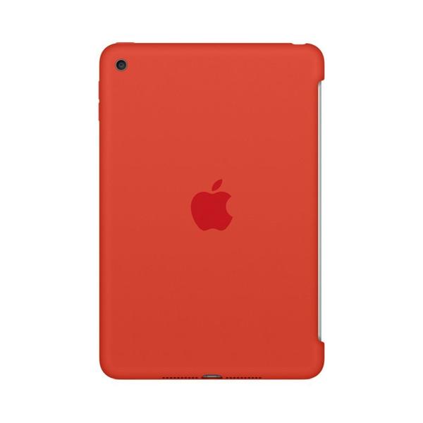 Capa Apple iPad Mini 4 de silicone laranja MLD42ZM/A