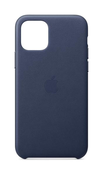 Capa Apple iPhone 11 Pro em couro azul meia-noite