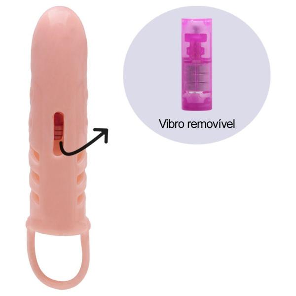 Imagem de Capa Aumenta Pênis Peniana Com Vibrador Lubrificante