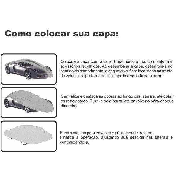 Imagem de Capa Automotiva Cobrir Carro Cobalt + Cheirinho