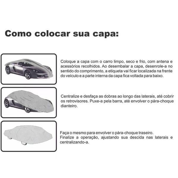 Imagem de Capa Automotiva Cobrir Carro Etios + Cheirinho