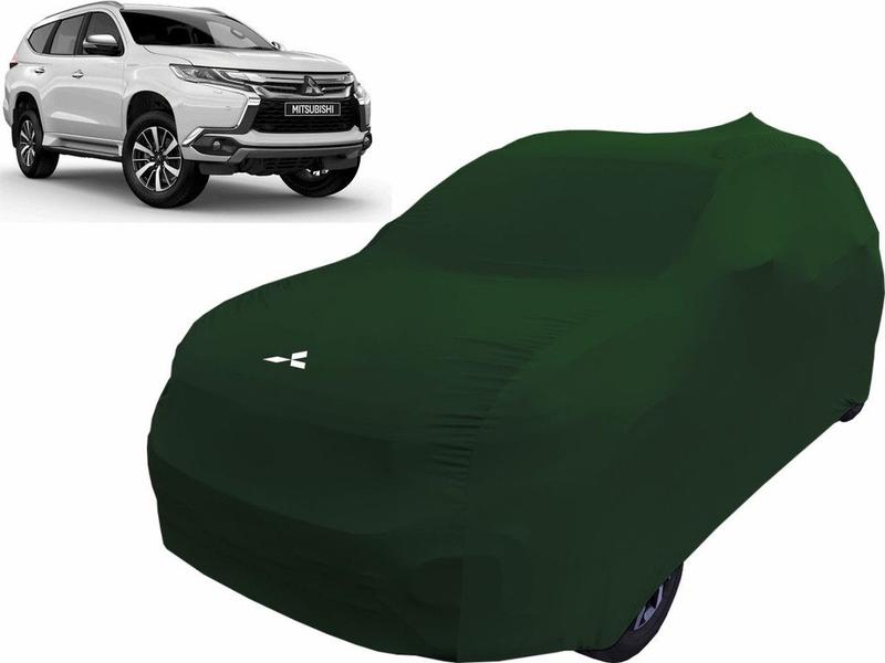 Imagem de Capa Automotiva Mitsubishi Pajero Sport De Tecido Cor Verde